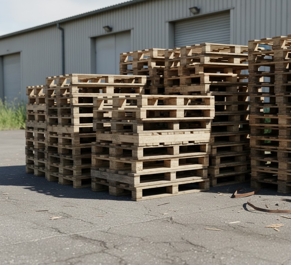 Pallet delivery service area